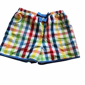 The Beaufort Bonnet Company Multicolor Checkered Kids Shorts